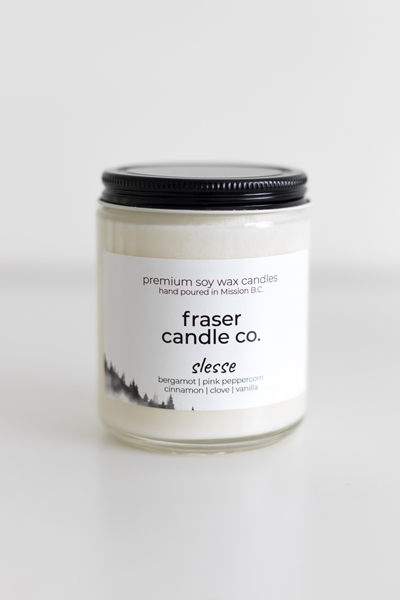 Premium soy wax candles available in Abbotsford BC
